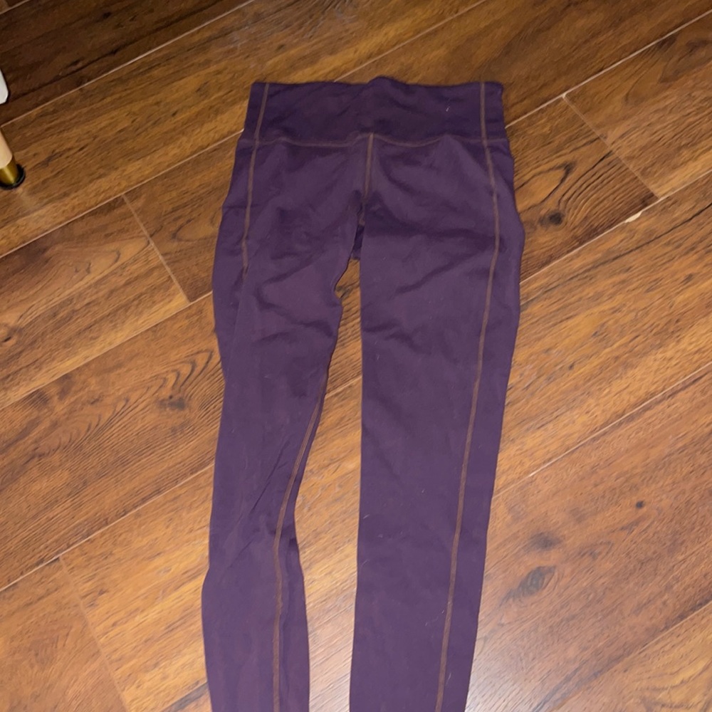 Athleta plum leggings